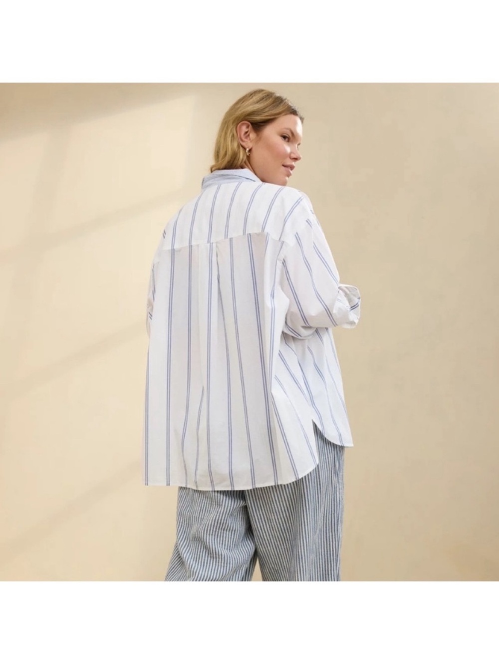 Aerie oversized button down
